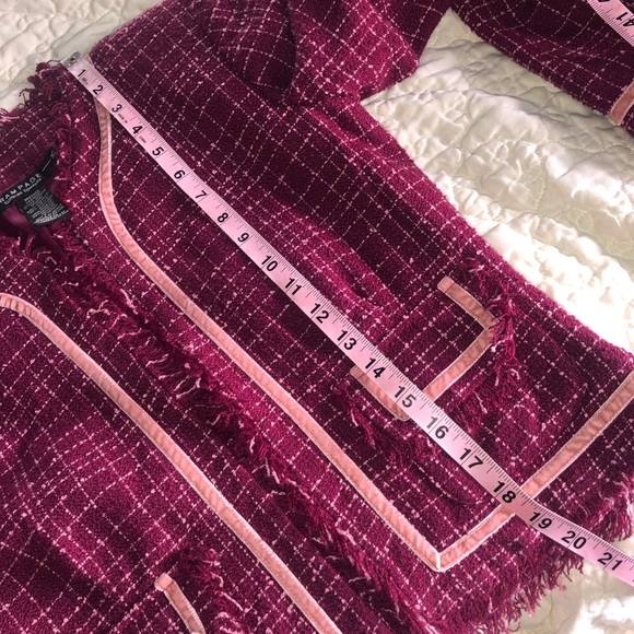 RAMPAGE BLAZER JACKET SIZE M WINE/PINK - Picture 13 of 15